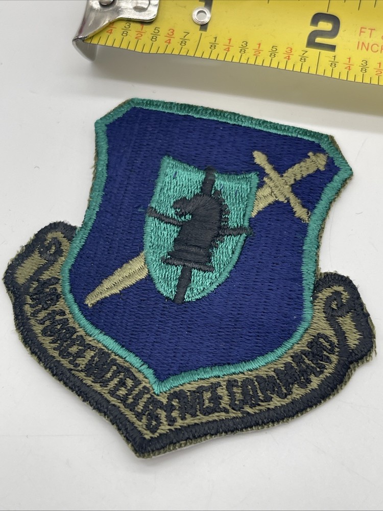 U.S. Military USAF Air Force Intelligence Command Patch Insignia Cut Subdued