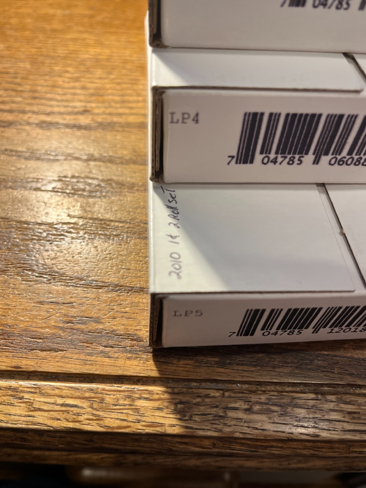 2009 2010 LINCOLN CENT OGP SEALED (5) BOX P+D 10 ROLL LP1 LP2 LP3 LP4 LP5