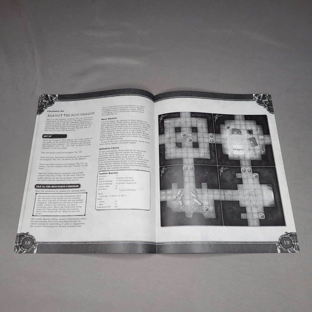 Dungeons And Dragons Basic Game Advanced Rulebook Rule Book Replacement 2006 D&D