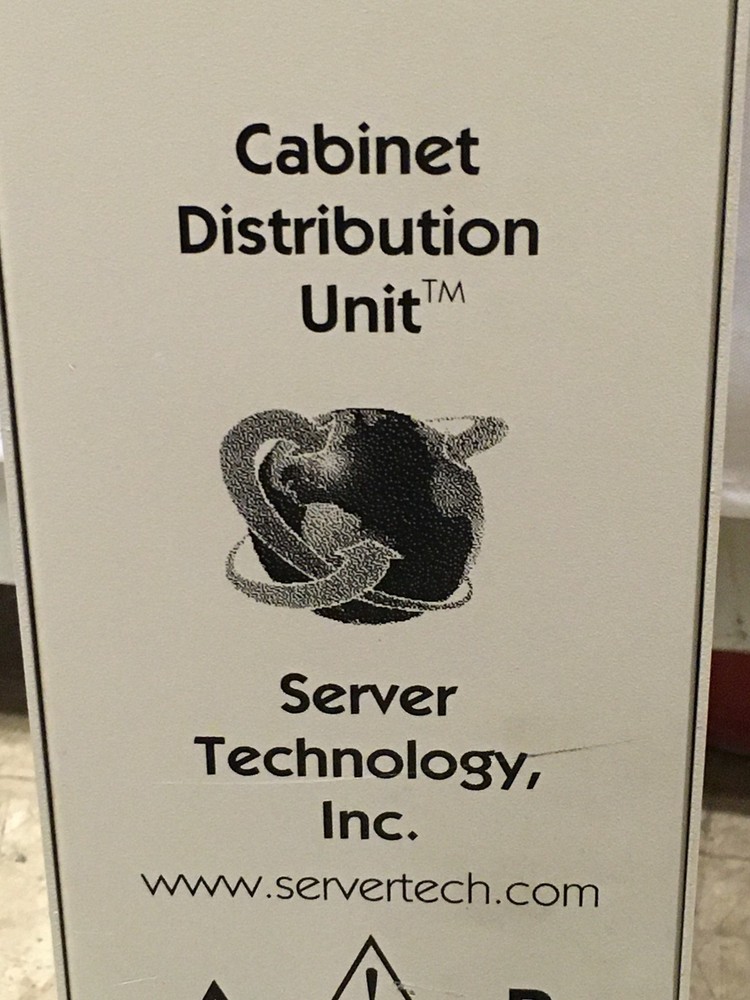 Server Technology Sentry Smart Cabinet Distribution Unit CS-48VDY-L2130 FREESHIP