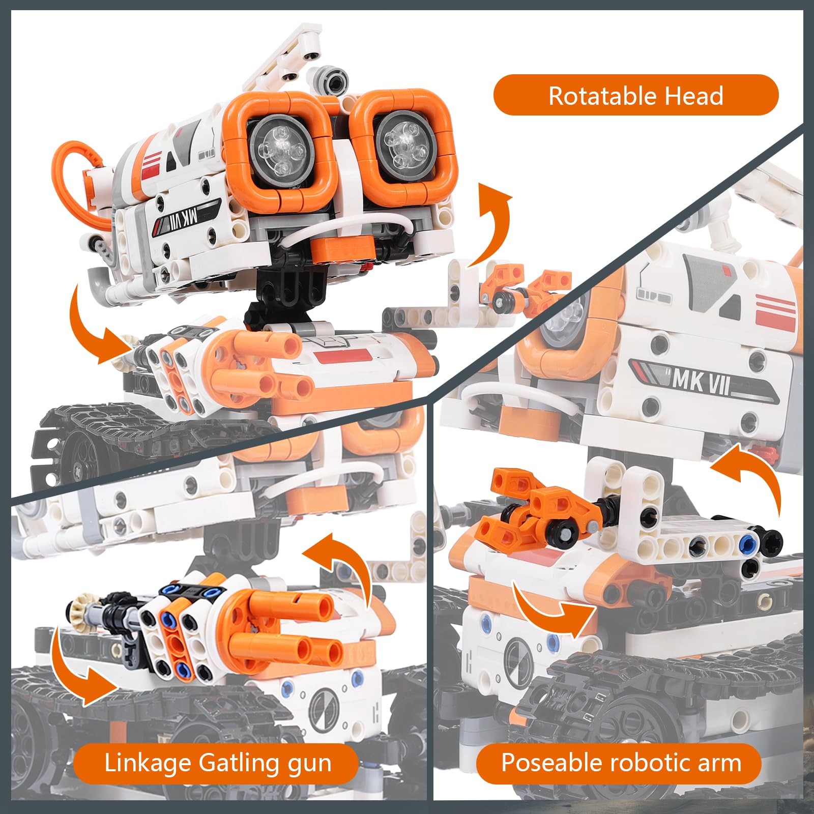 STEM Robotics Kits for Ages 8-12 8-14 Year Old, 3 in 1 Remote/APP Control & P...