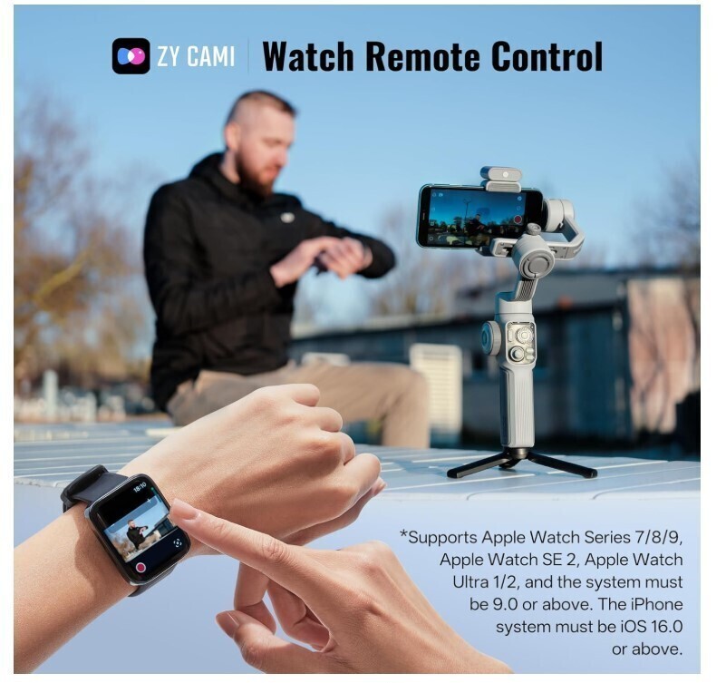 Zhiyun Smooth 5E Combo Kit 3Axis Smartphone Gimbal Stabilizer for iPhone Android