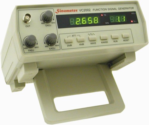 Sinometer 2MHz Function Generator, VC2002 with high stability and accuracy