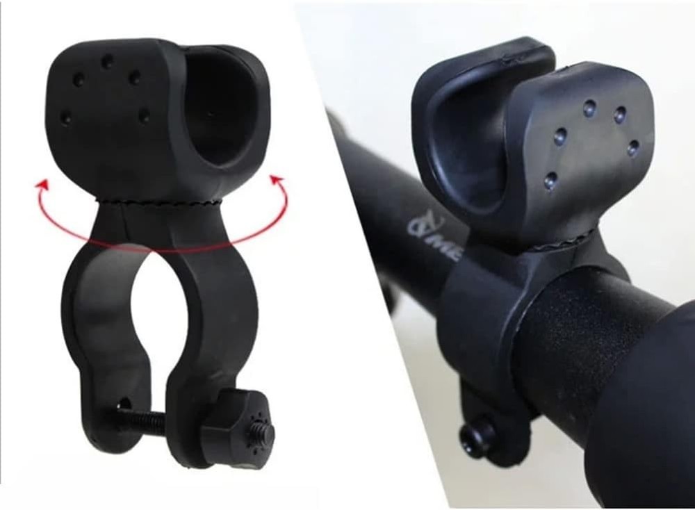 3 Pack Rollator Walker Flashlight Mount Rollator Walkers Light Holder Transpo...