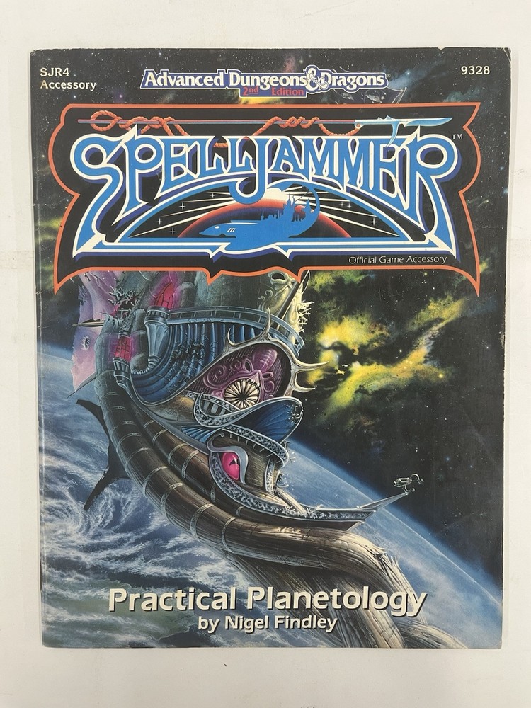 AD&D TSR Spelljammer "Practical Planetology” No Map
