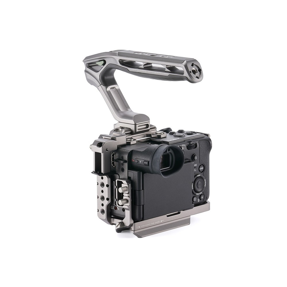 Tilta Full Camera Cage Base Kit for Sony FX2, Titanium Gray