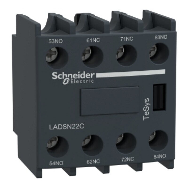 1pcs Schneider LADSN04C auxiliary contact module