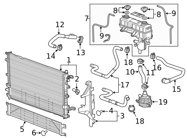 Genuine GM Front Grille Screen 22856576