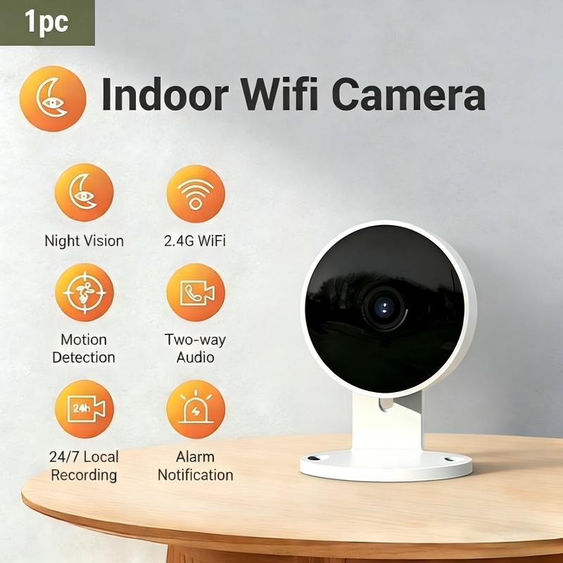 1pc 960P security camera, motion detection, motion alert, HD night vision.