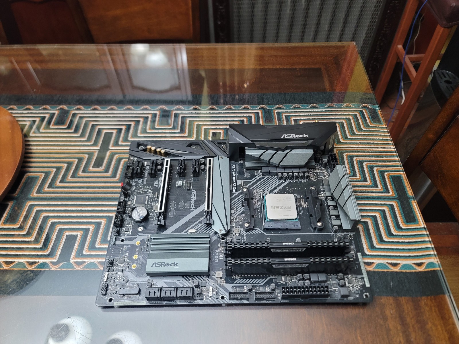 AMD Combo - Ryzen 5 5500 + ASRock X470 Board + 16GB DDR4-3200 + Stock Cooler