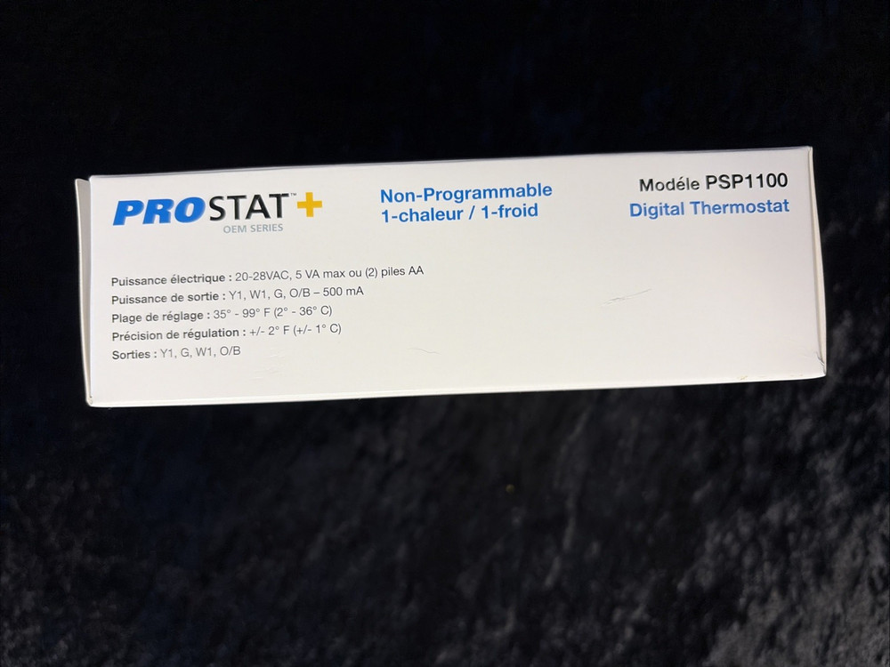 Prostat Non Programmable Digital Thermostat