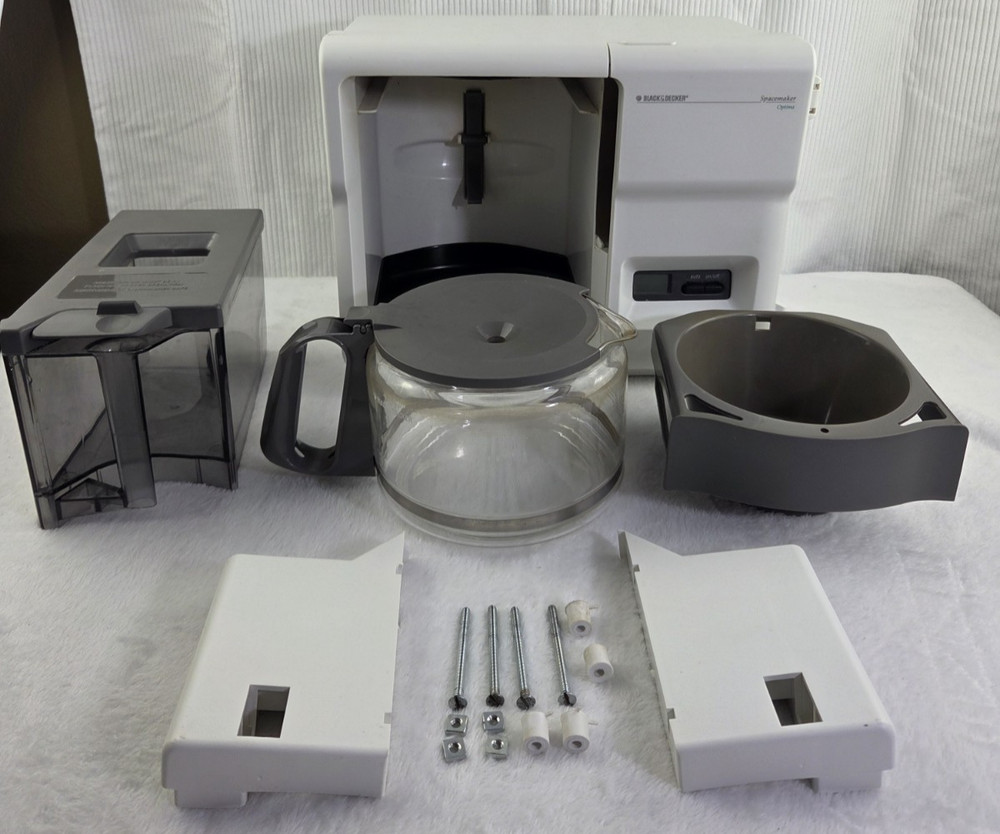 Black & Decker Spacemaker Optima ODC300 Under Cab Coffee Maker w/ Brackets WORKS