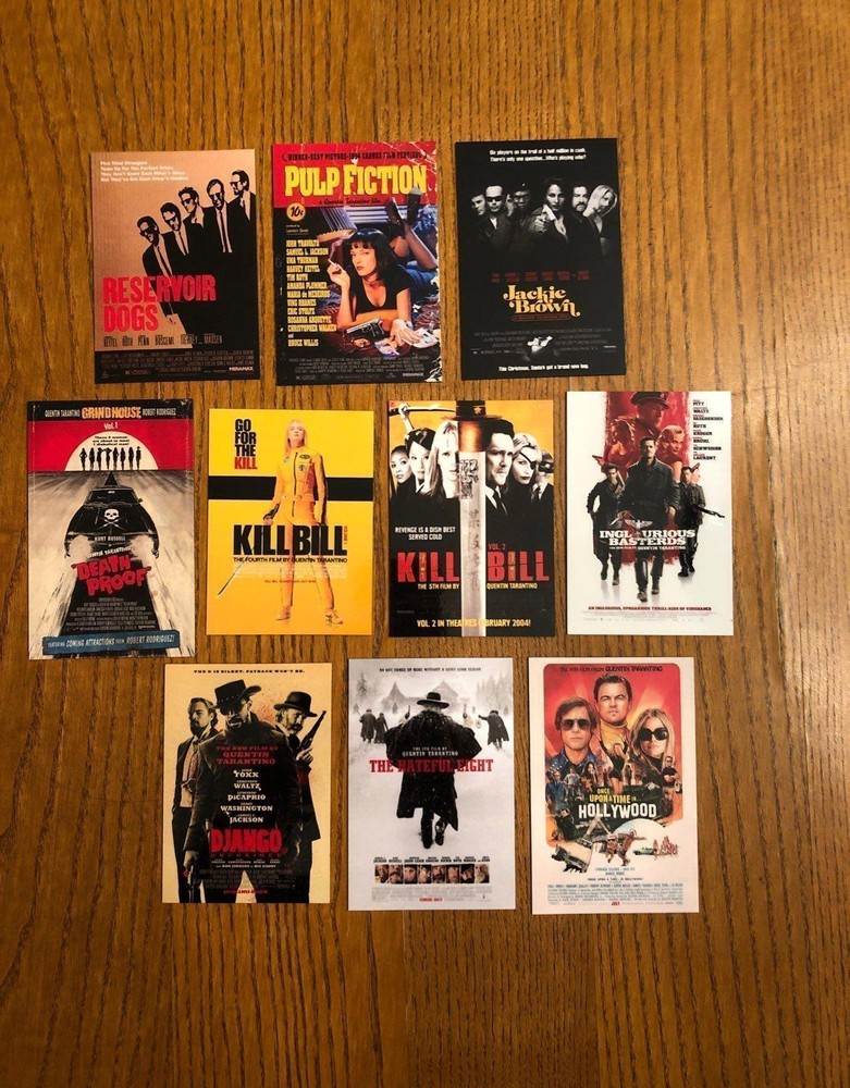 Tarantino fridge magnets movie posters
