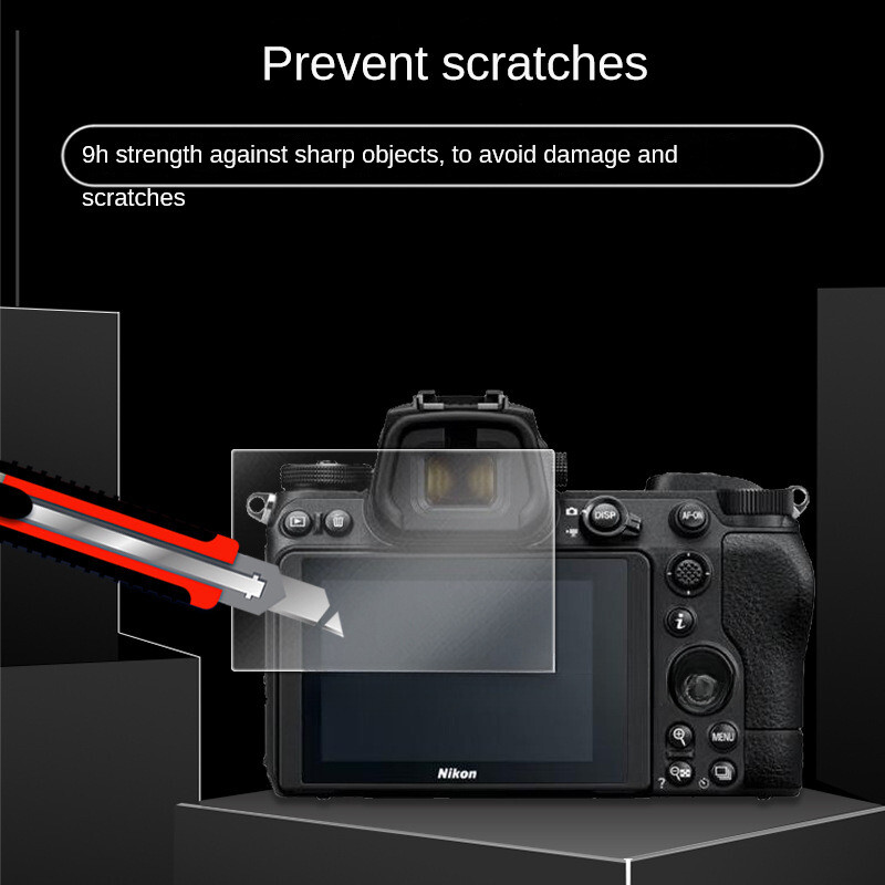 2PCS LCD Screen Protector Tempered Glass Protective for Nikon Z6III Z6 3 Camera