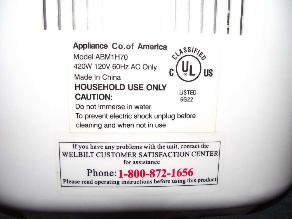 Paddle for Welbilt Bread Maker Machine Model ABM1H70 Only (O)