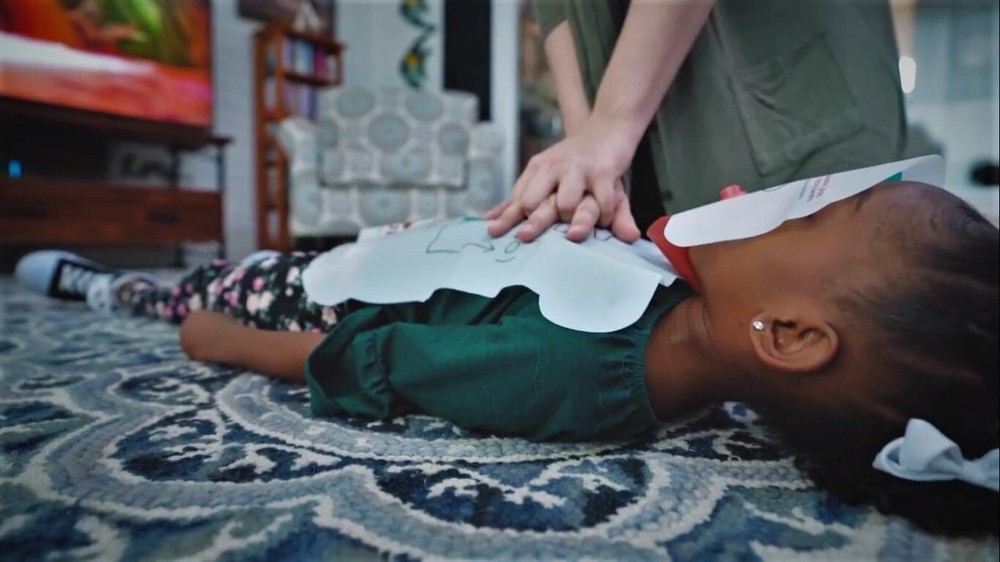 Child CPRWrap Kit Disposable Pediatric CPR Aid w/ Visual Instructions First Aide