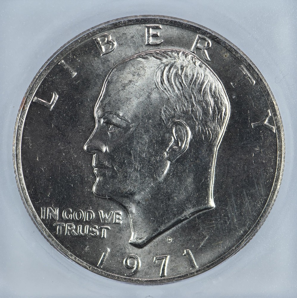 1971-D Eisenhower $1 MS66 ICG