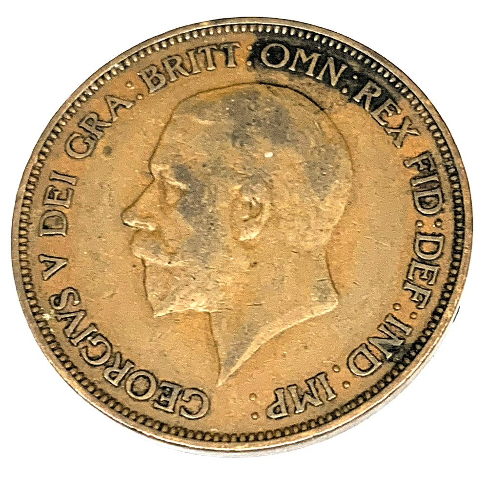 # C9191 GREAT BRITAIN COIN, LARGE PENNY 1936