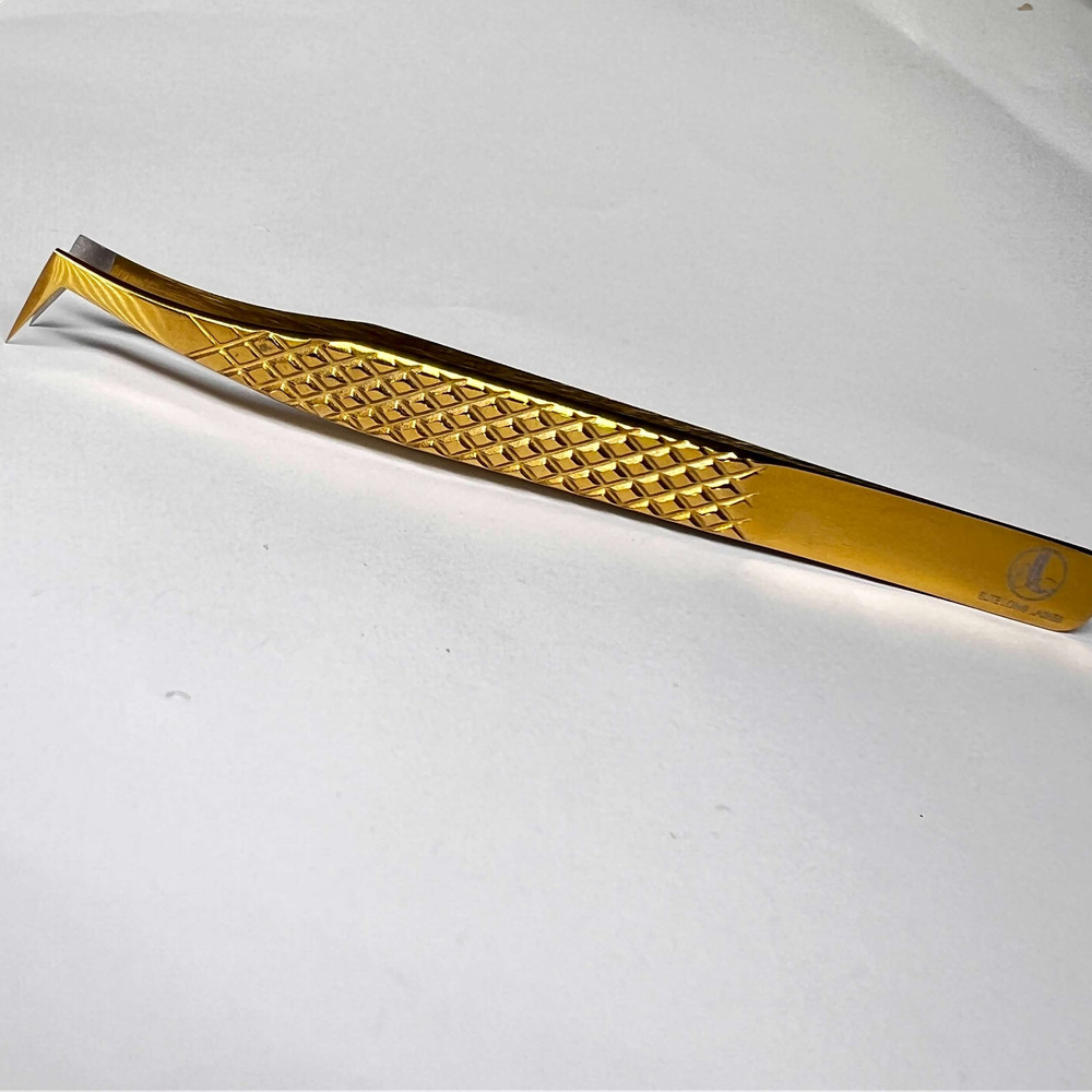 Lash Magnet Nano Tips Mega Volume Tweezer - L Shape