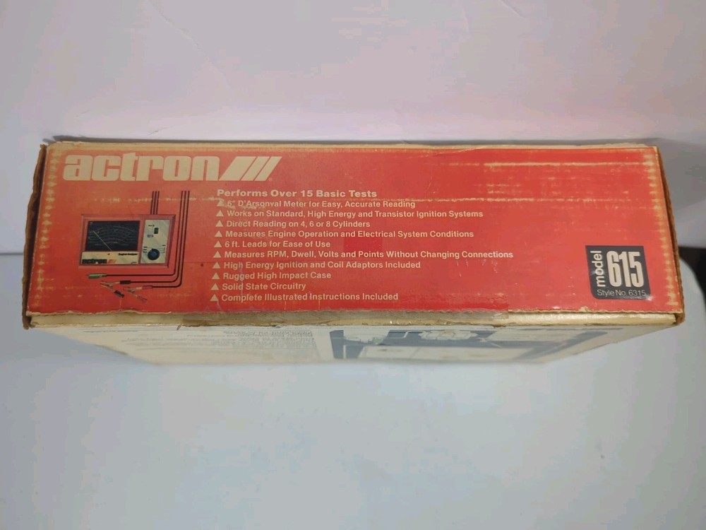 Actron Engine Analyzer Model 615 Style 6315
