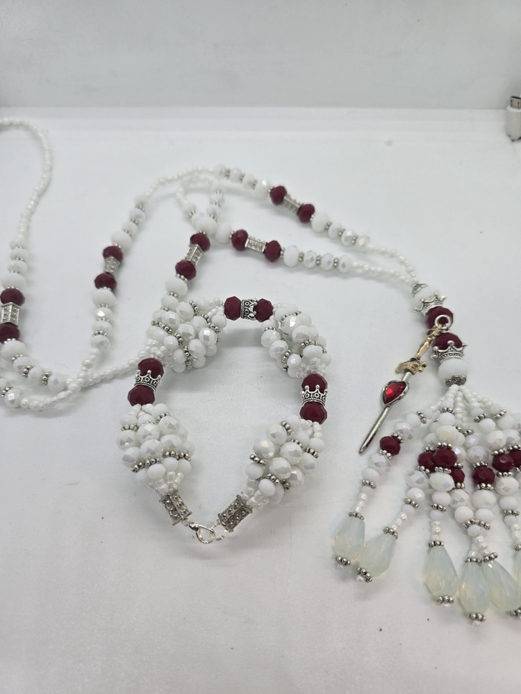 Set de collar e idde Obatala AYAGGUNA DELUXE