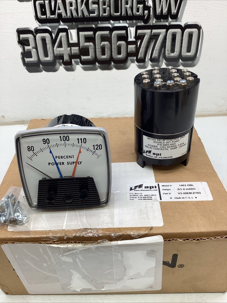 LFE API Panel Meter 1953 DBL NIB