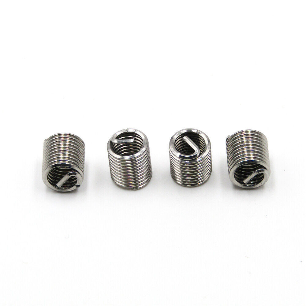 UNC 1/4" 5/16" 3/8" 1/2" Helicoil Thread Inserts Wire Insert Thread Repair 304SS