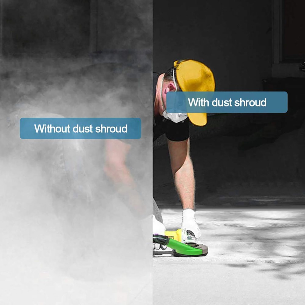 Dust Shroud for Angle Grinder Suitable for 115mm/125mm Grinding Accessory