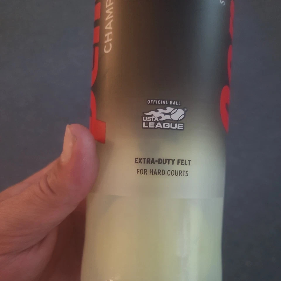 Penn 4 Championship Tennis Balls Extra Duty Felt 3 Ball Can Sealed New Tournamen