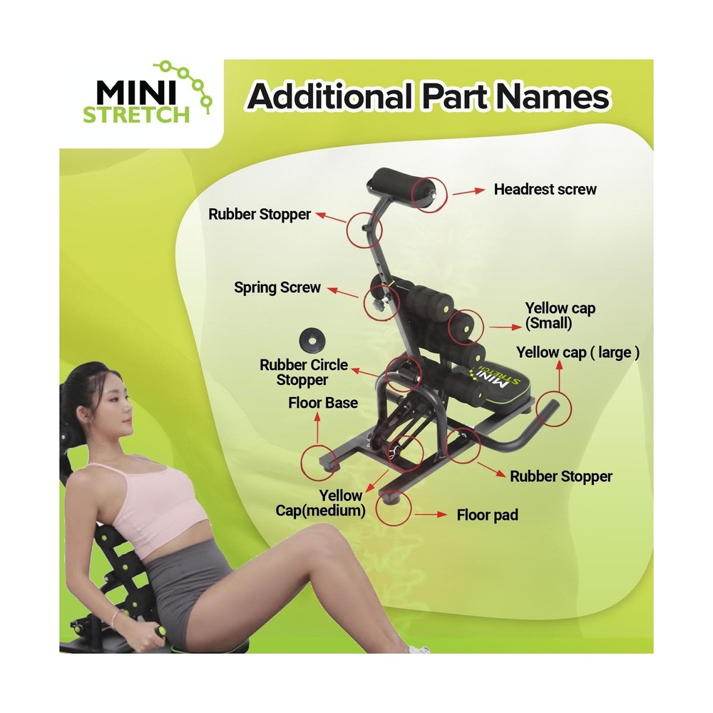 Mini Inversion Table by Mini Stretch, Relieve Back Pain, Re-Align The Spine, ...