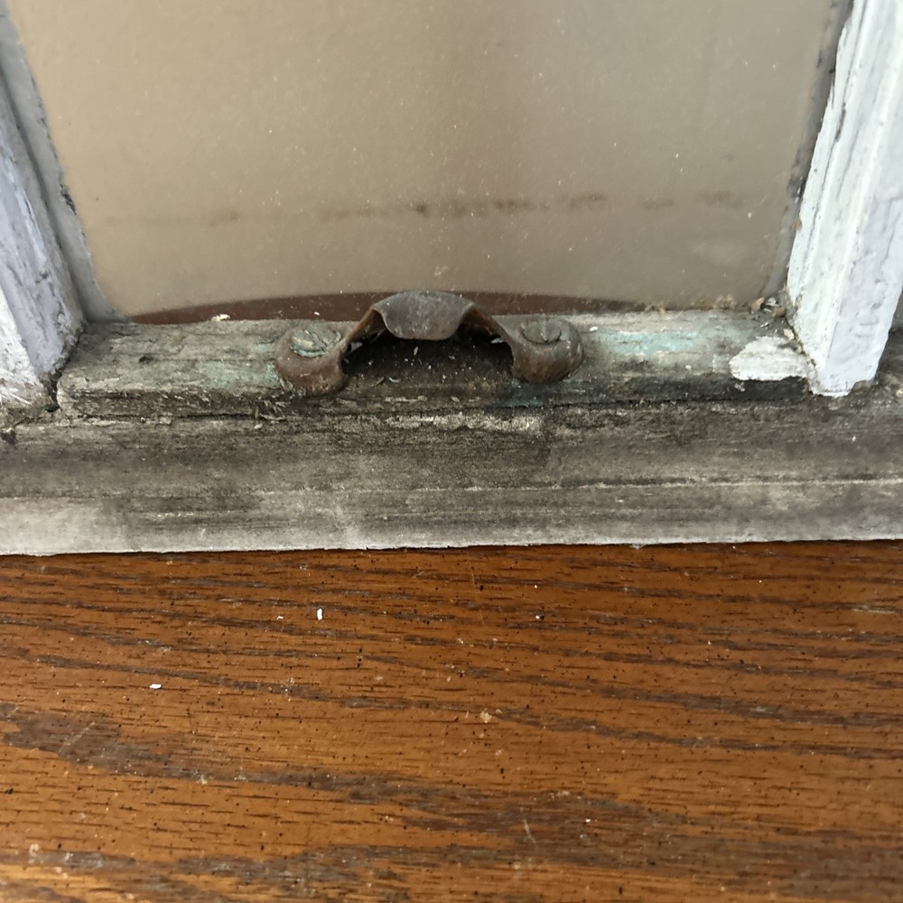Antique window sash