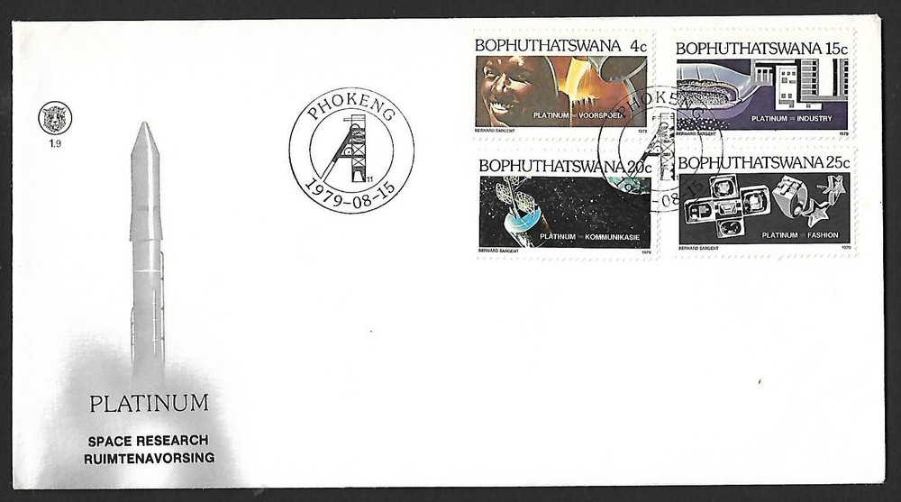 (BL) Bophuthatswana 1979 Space Research FDC