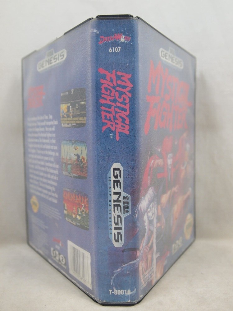 Mystical Fighter Case (SEGA Genesis) Authentic BOX ONLY