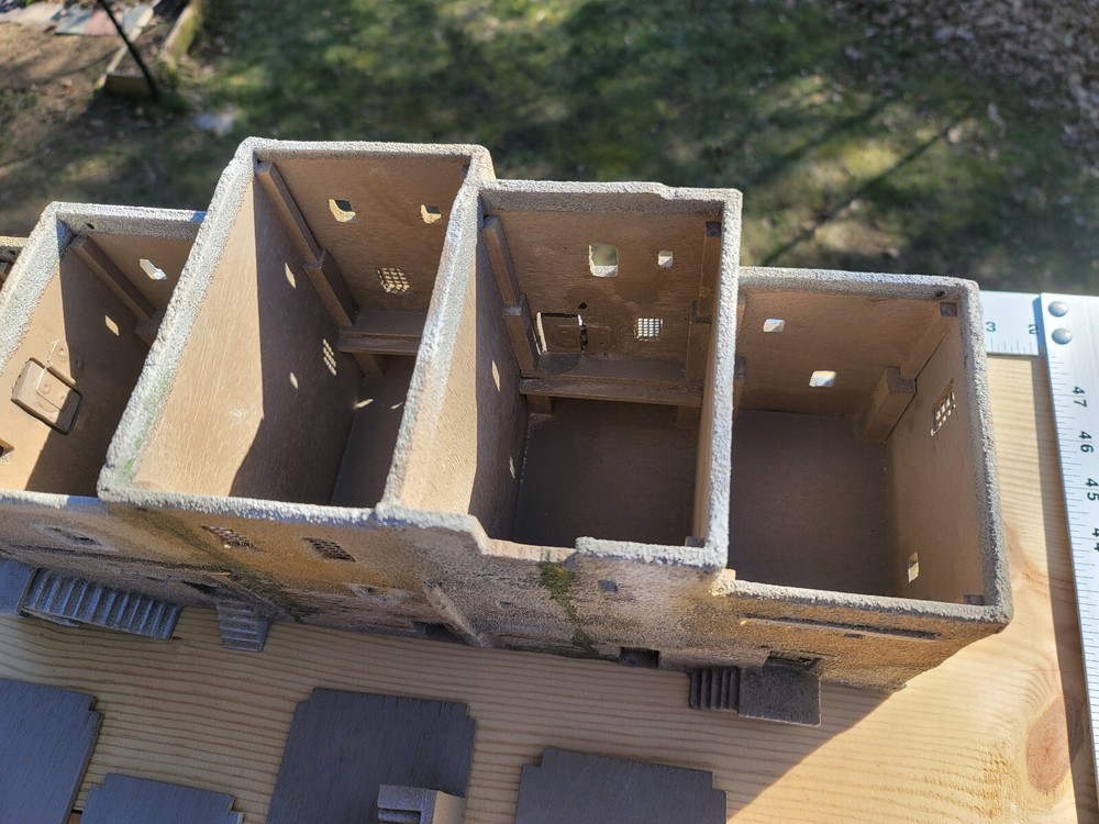 Scratch built 28mm Middle Eastern Complex diorama Chris the Model Maker Riordan