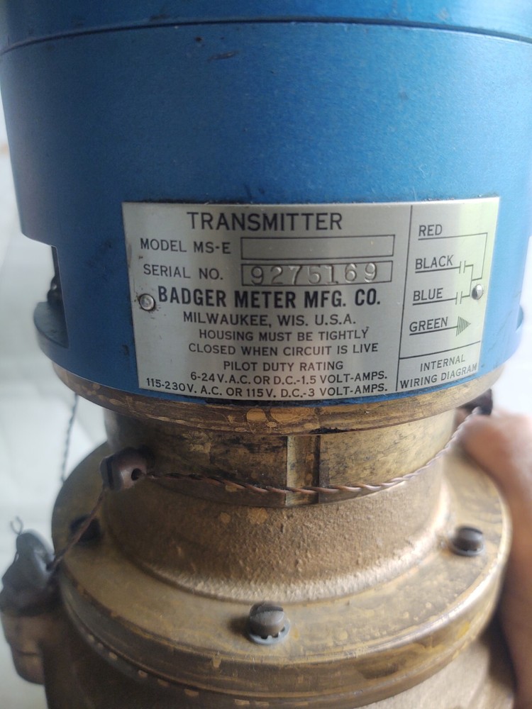 Badger Meter Transmitter Model MS-E