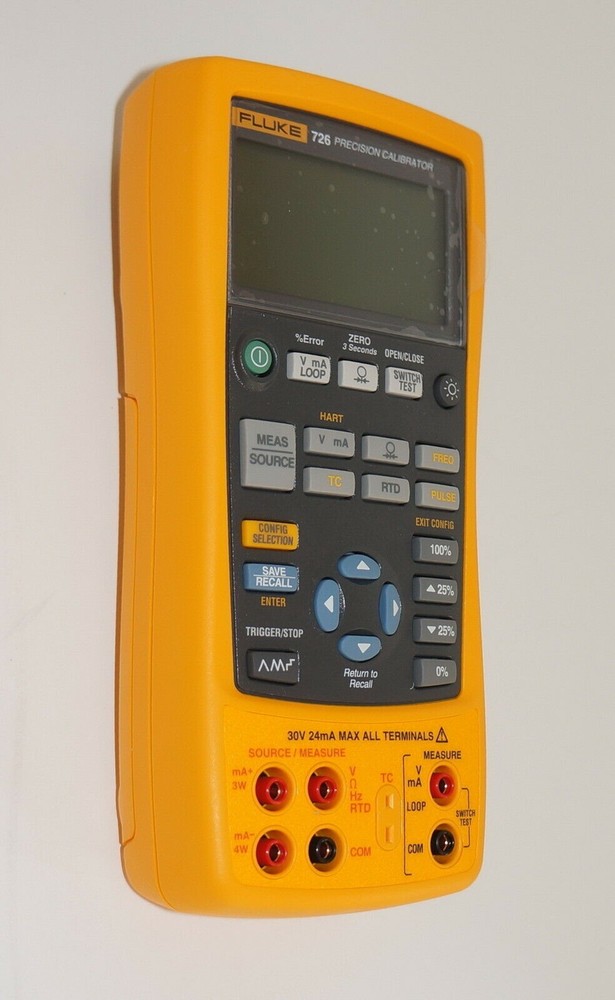 FLUKE 726 PRECISION MULTIFUNCTION PROCESS LOOP MA VOLT MV CALIBRATOR NEW USA 24