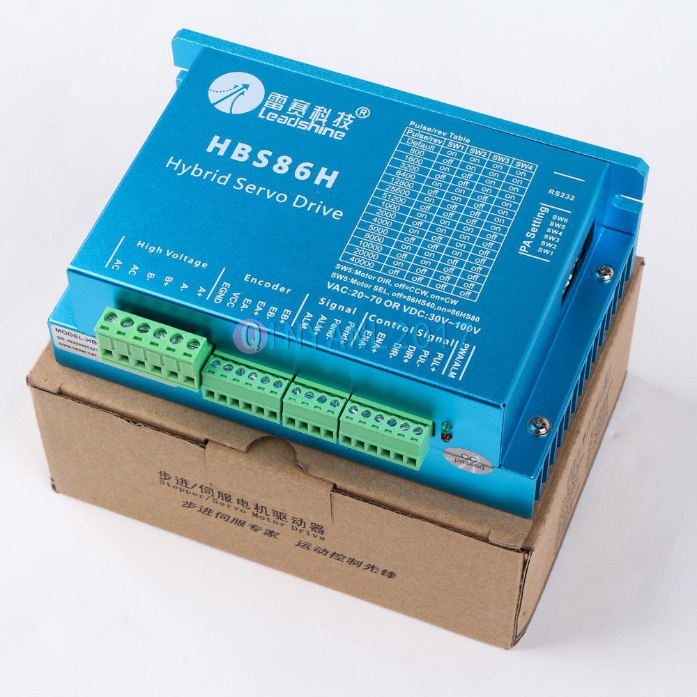 One New Closed Loop Hybrid Step Servo Drive HBS86H