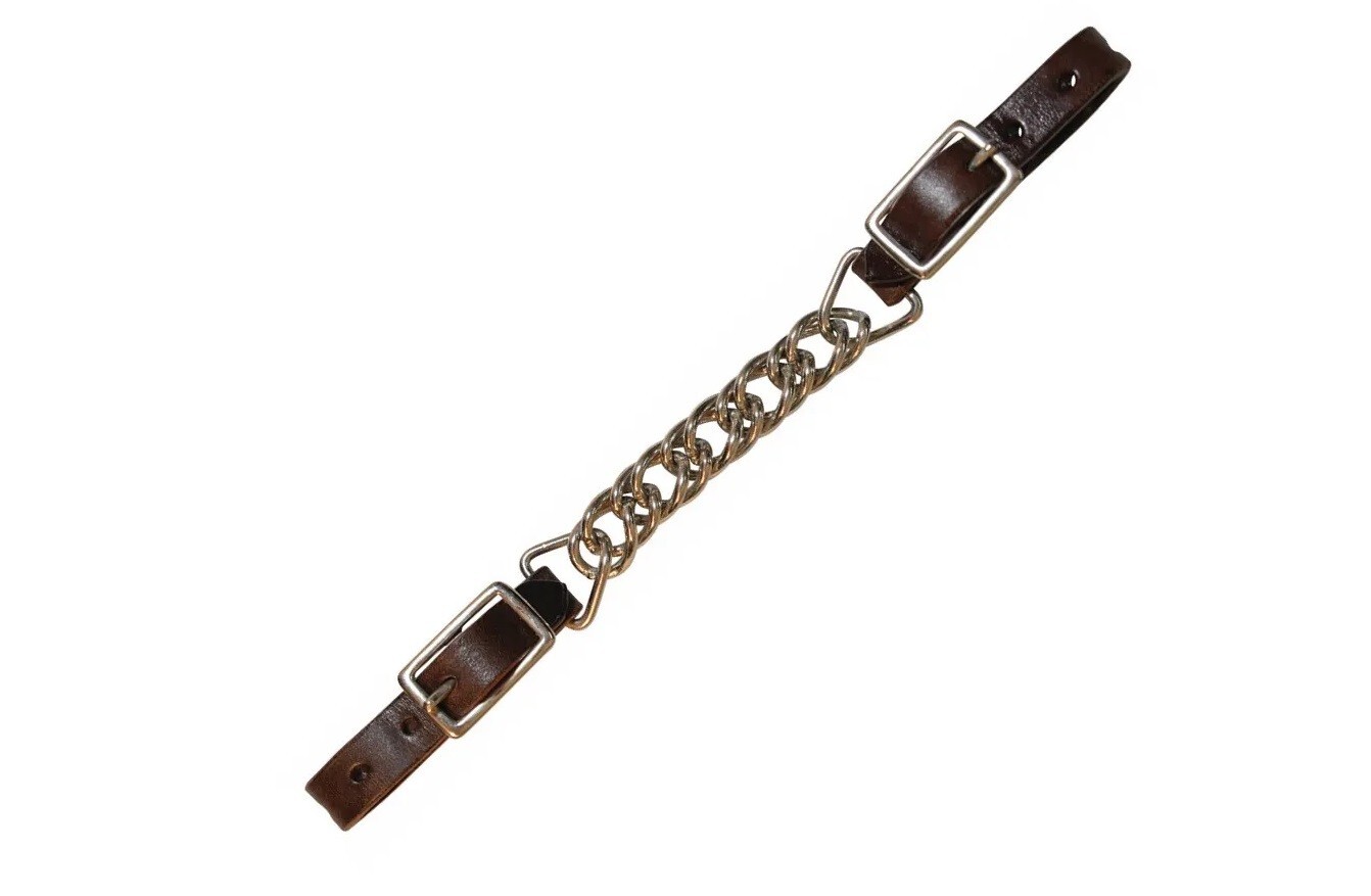 Circle Y Double Flat Link 3.5" Curb Chain