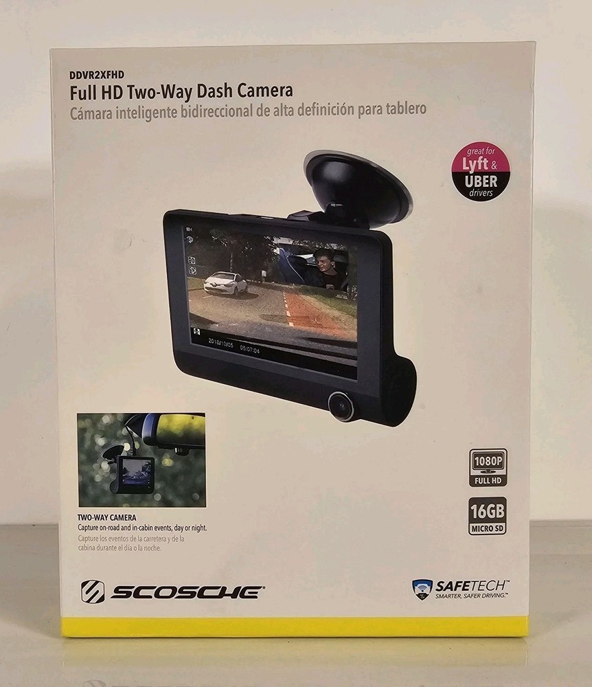 Scosche Full HD Two Way Dash  sealed**