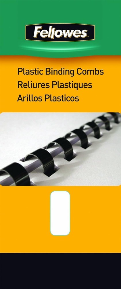 Clear PVC Binding Covers 8mil Letter 200 Pack and Black 3/8 Binding Combs