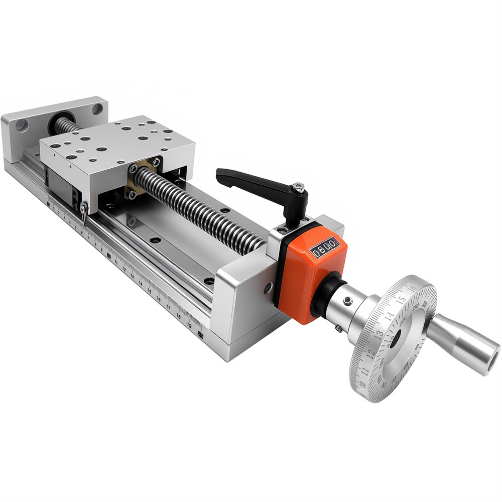 Linear Sliding Table Module T-shaped Screw Self-locking Digital Display XY Axis