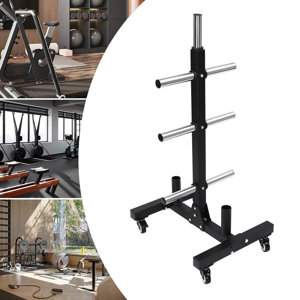 1102.3 Lb. Load Capacity Plate Rack Tree Dumbbell Rack Vertical Storage Tree Us