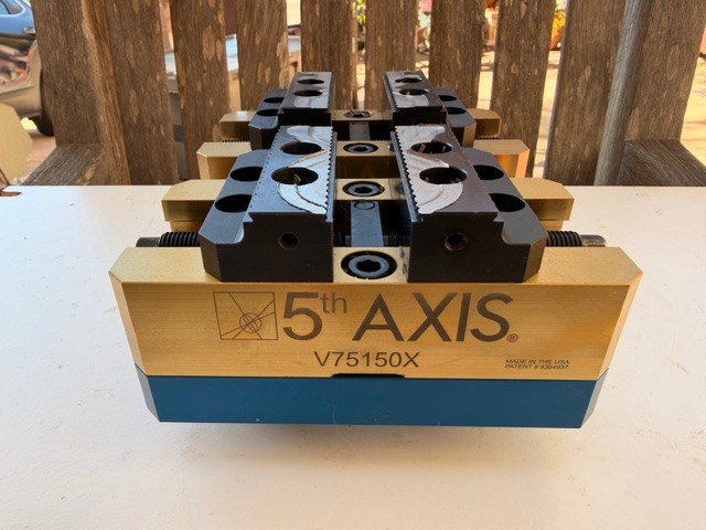 5th Axis Medium Self-Centering Vise A96-2V75150X