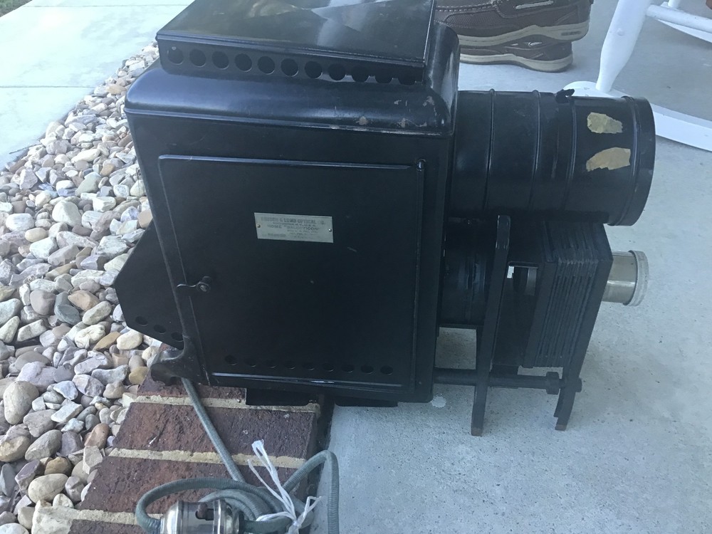 BAUSCH & LOMB OPTICAL CO. COMBINED BALOPTICON PROJECTOR
