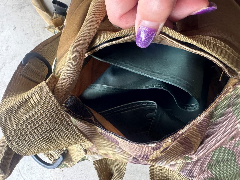 KMS Hydration Carrier Water Backpack Camo Adjustable Strap Tactical Hiking