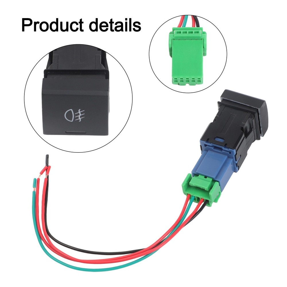 Enhanced Car Interiror Design Steering Sheel Fan Heating Rearview Switch Button