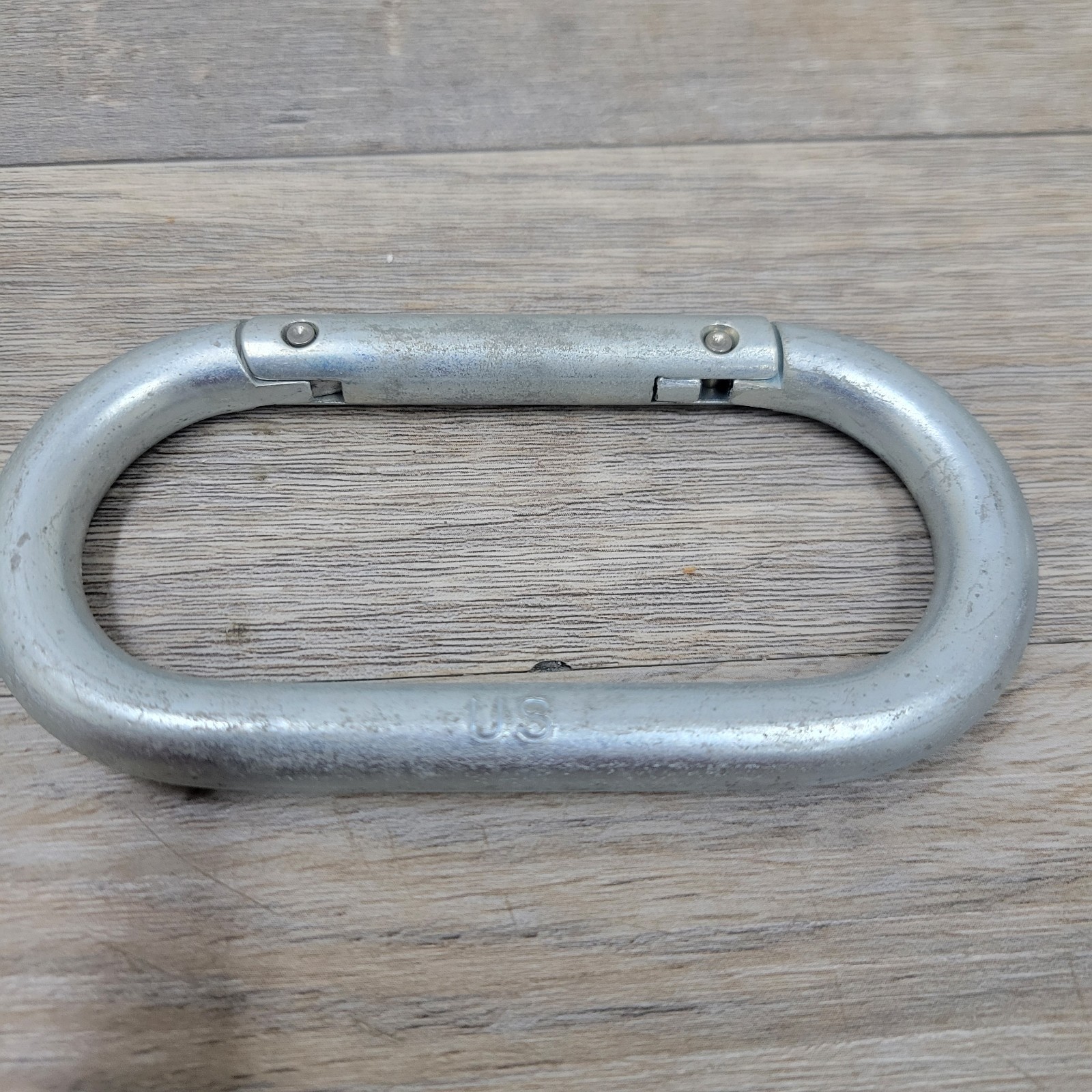 Vintage Original US Military Carabiners AMF81  NOS Snap-link 2x4" USGI Oval