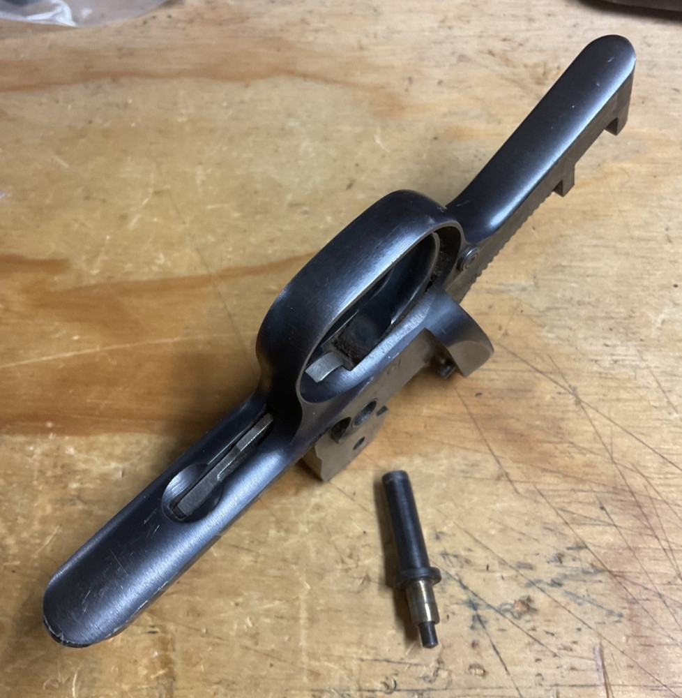 Remington Model 12 22 Pump Rifle Trigger and ejector plunger case assemblies