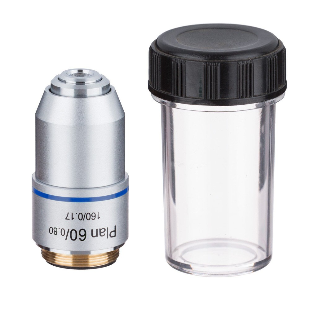 195 Biological Microscope Plan Objective Lens 4X -100X RMS Thread 160/0.17