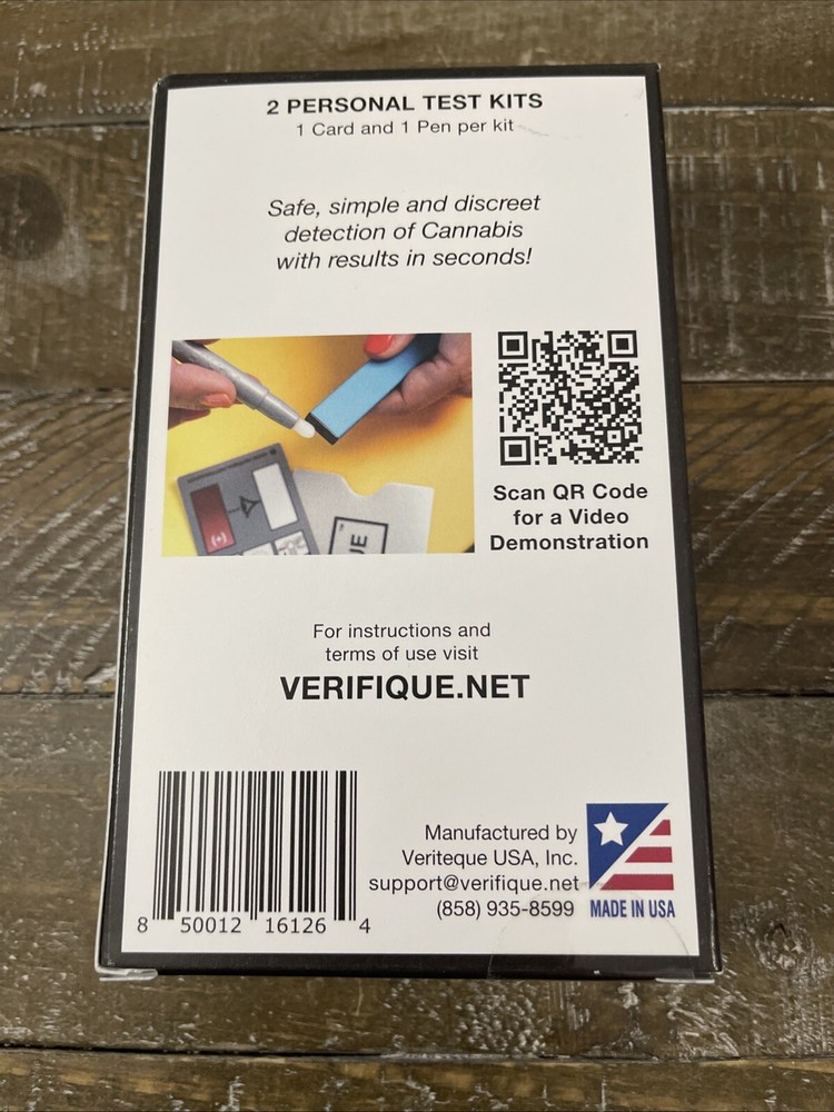Verifique Cannabis Drug Testing Kit